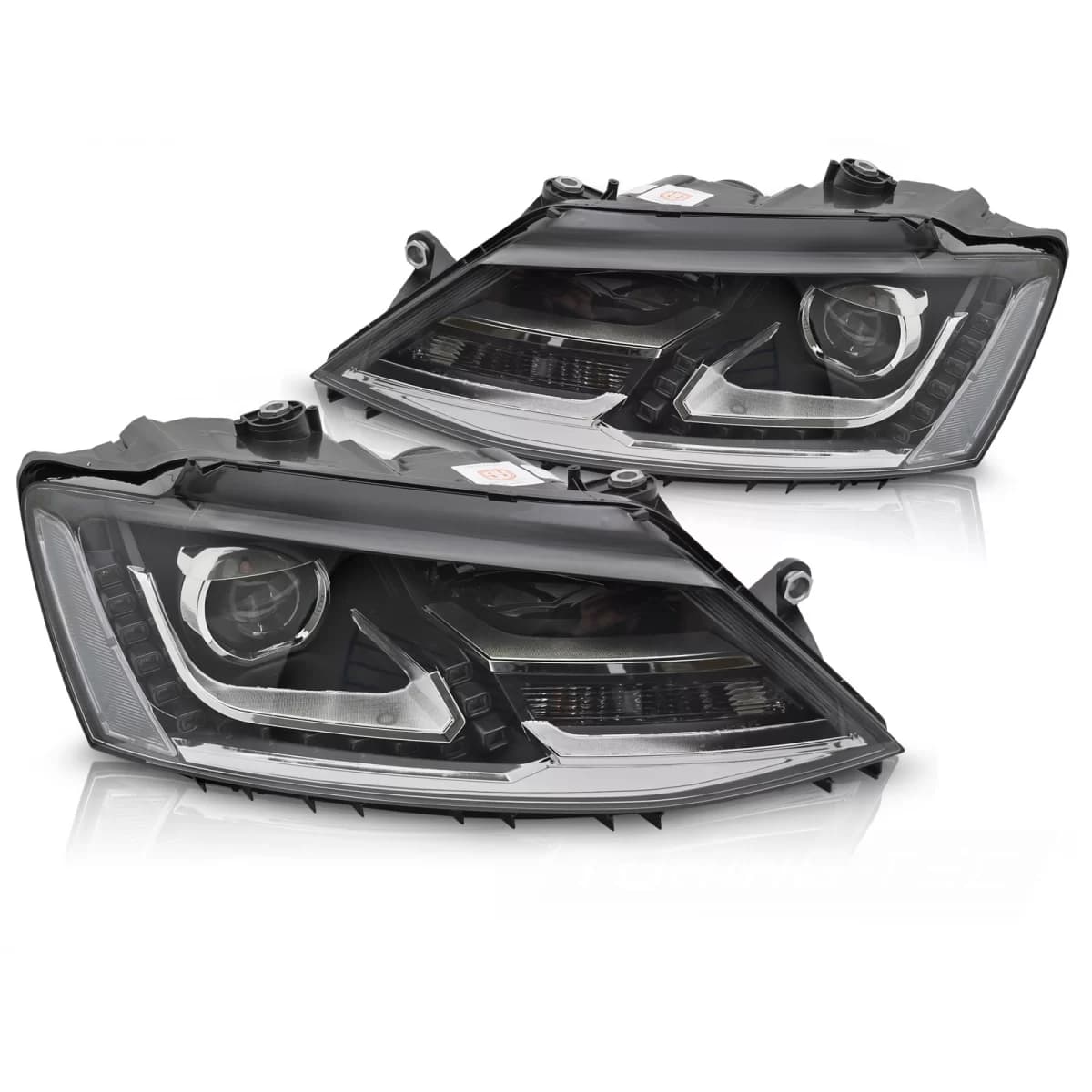 HEADLIGHTS LED DRL fits VW JETTA VI 11-18