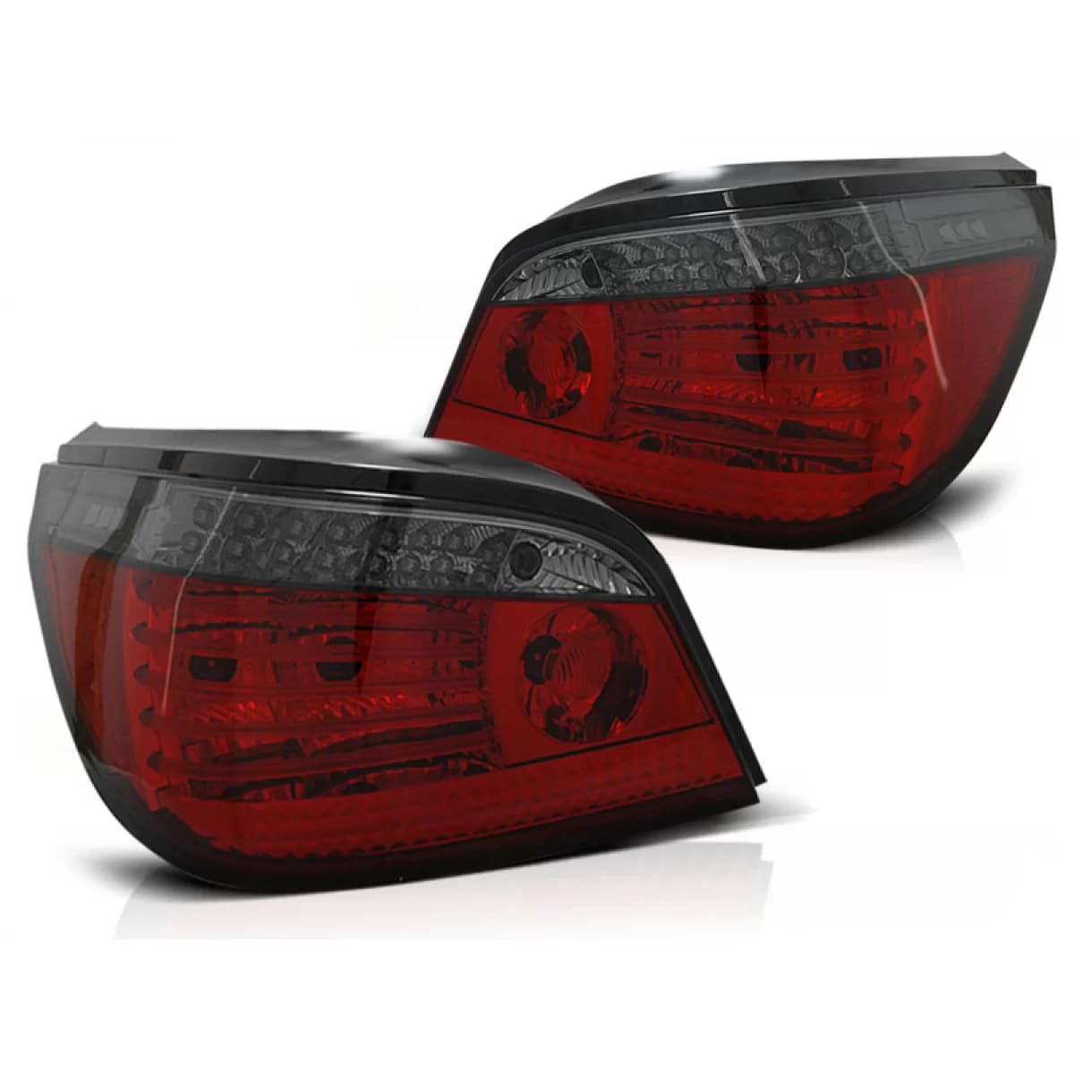 LED TAIL LIGHTS RED SMOKE SEQ fits BMW E60 LCI 03.07-12.09