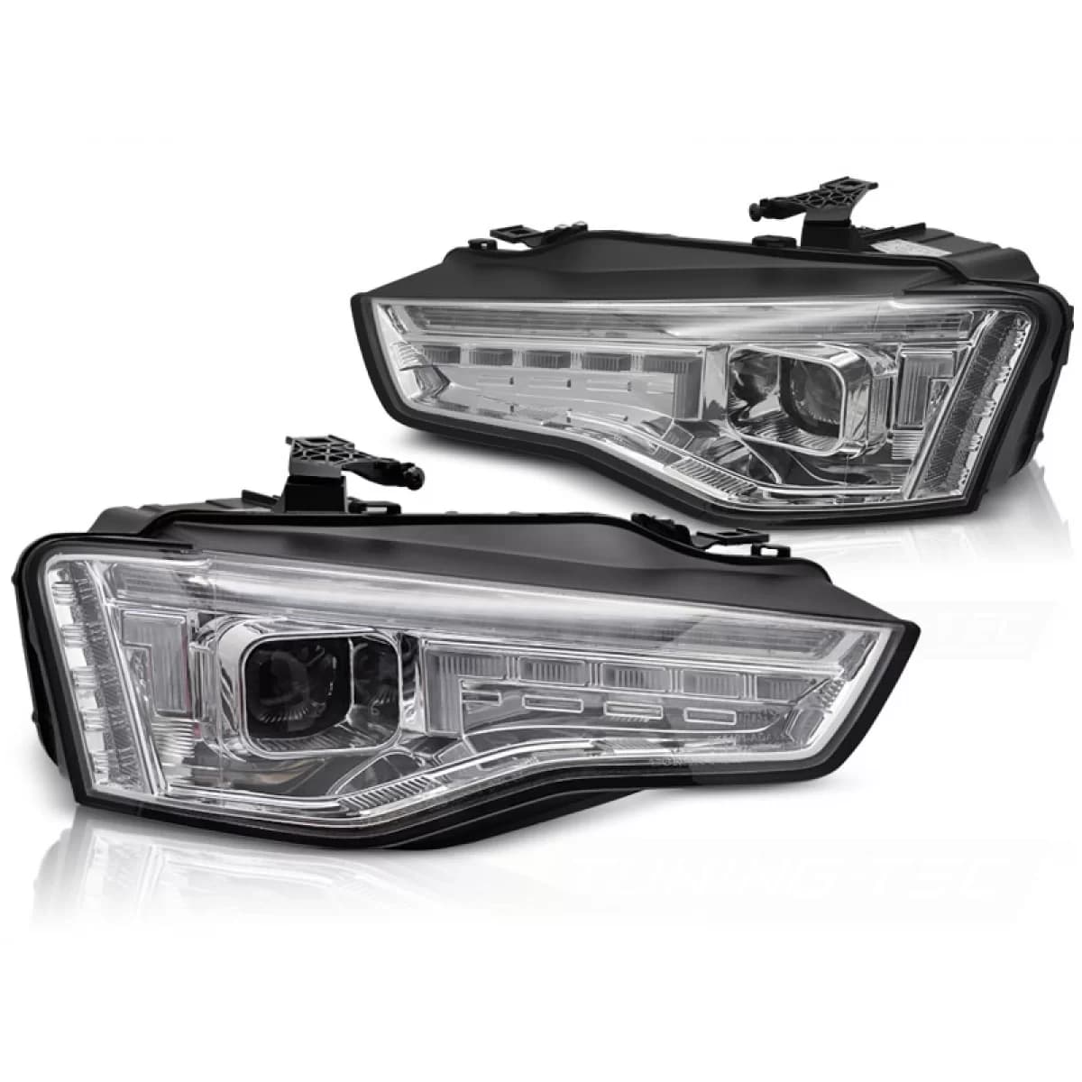 XENON HEADLIGHTS LED CHROME SEQ fits AUDI A5 11-16