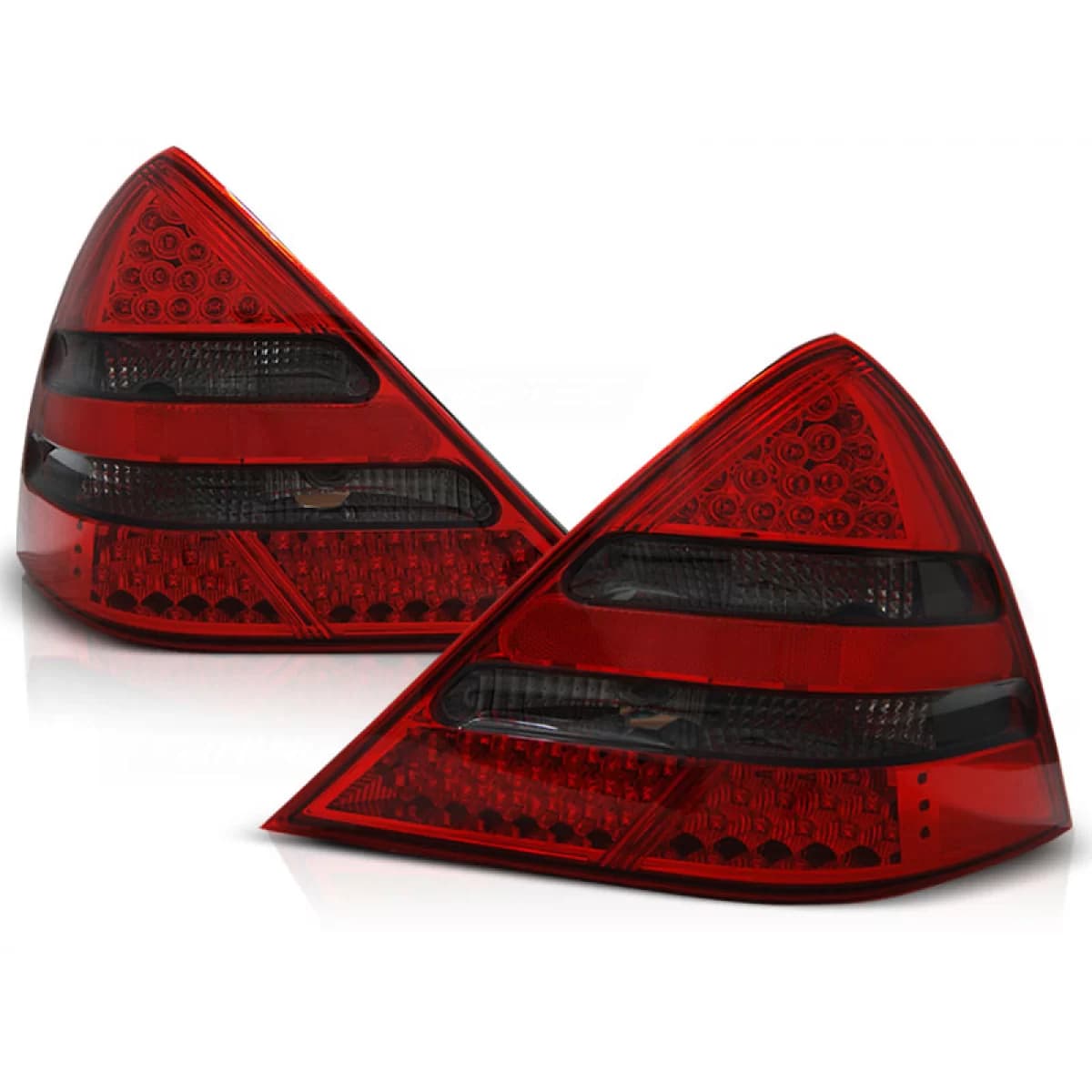 LED TAIL LIGHTS RED SMOKE fits MERCEDES R170 SLK 04.96-04