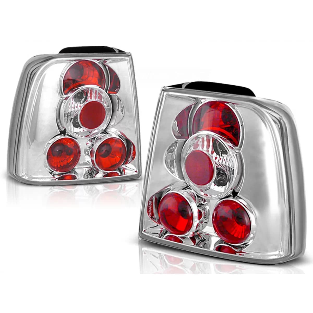 TAIL LIGHTS CHROME fits VW PASSAT B5 11.96-08.00 SEDAN