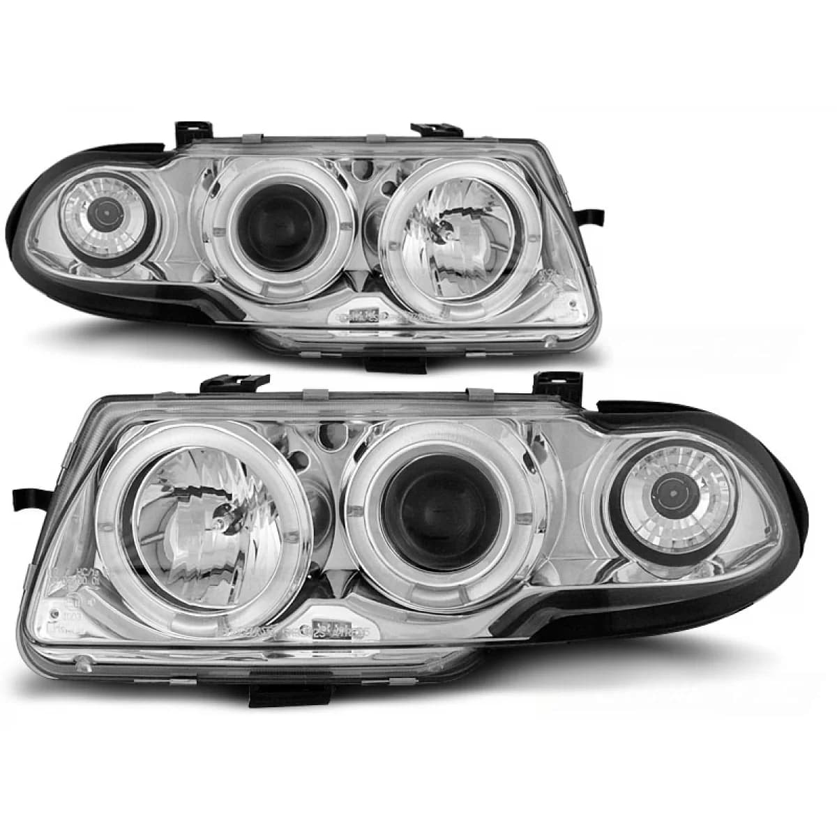 OPEL ASTRA F 09.94-08.97 ANGEL EYES CHROME