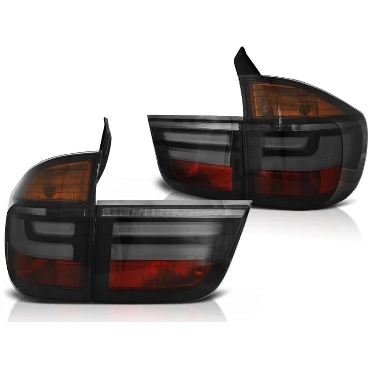 LED TAIL LIGHTS SMOKE fits BMW X5 E70 03.07-05.10