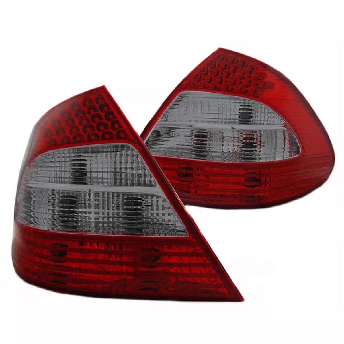 Taillights Set Suitable for Mercedes-Benz E-Class W211 02-06 LED Red/Smoke Depo