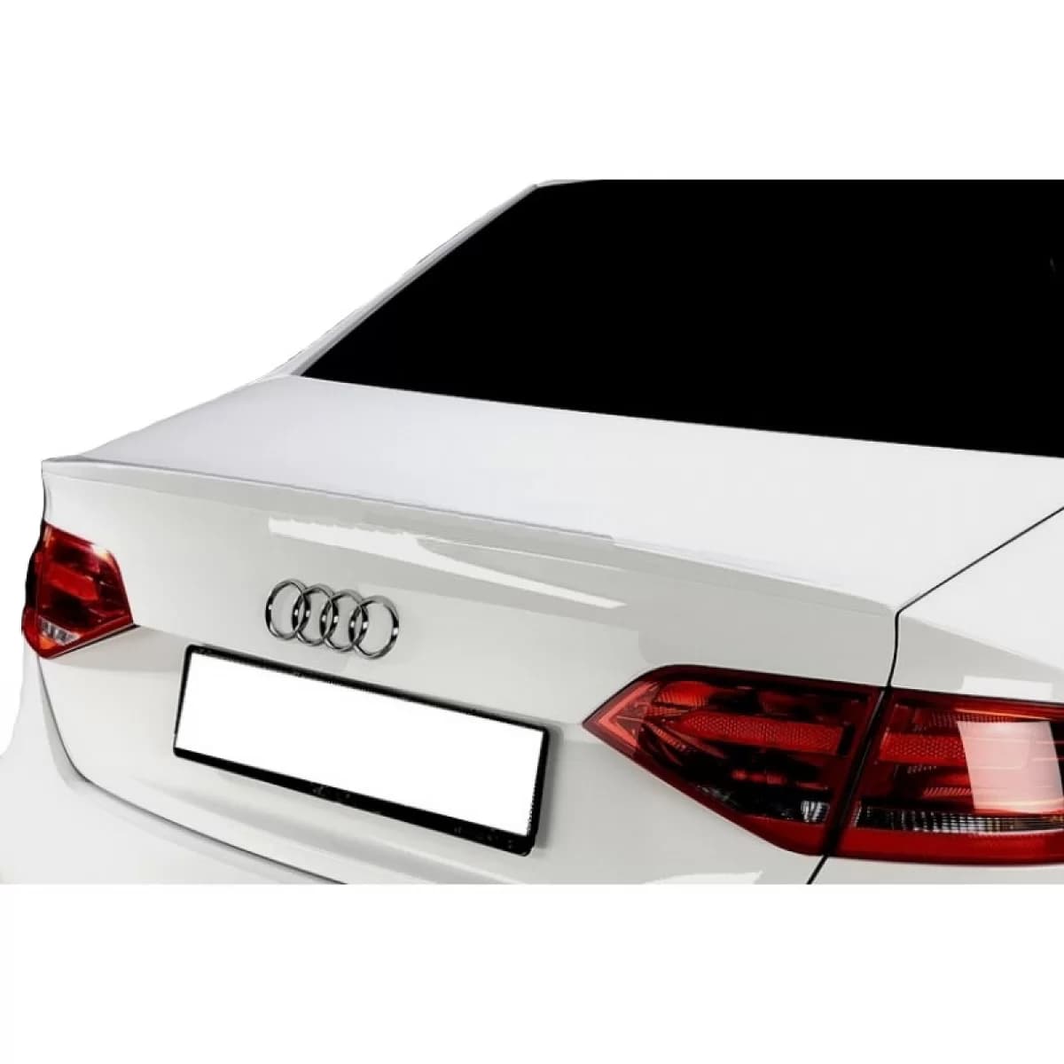 Trunk Spoiler suitable for Audi A4 B8 08-15 S4 Look Lipspoiler made from Polyurethane