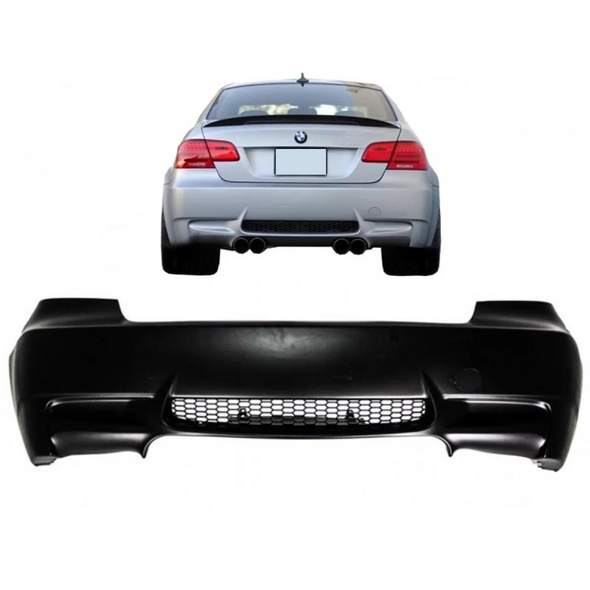 Rear Bumper suitable for BMW 3 E92/E93 06-14 M3 Look