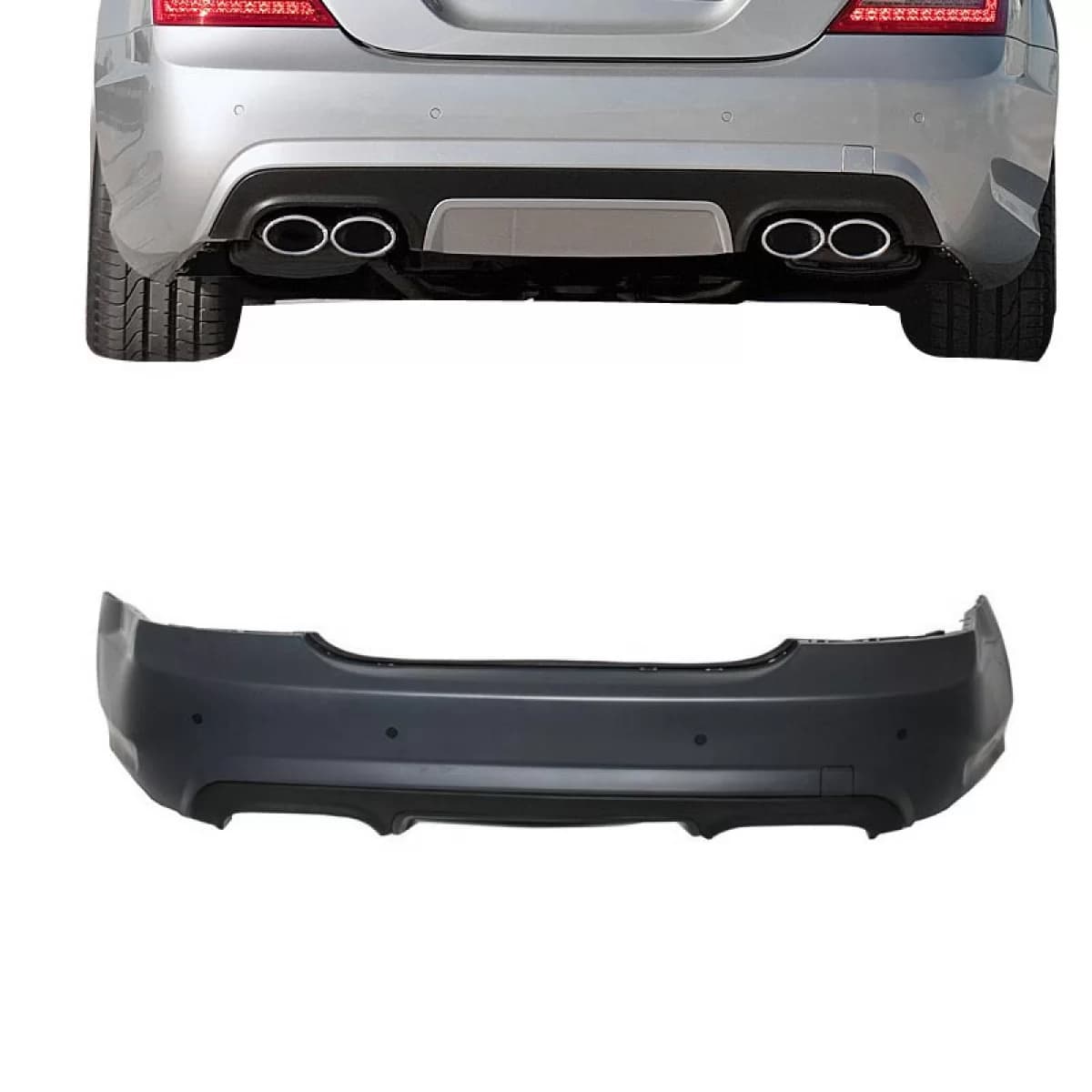 Rear Bumper suitable for Mercedes-Benz S-Class W221 06-13 A Design S65 Look