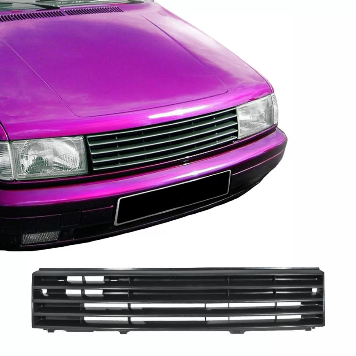 Front Grille suitable for VW Polo 86C 90-94 Badgeless Black 1 Pc