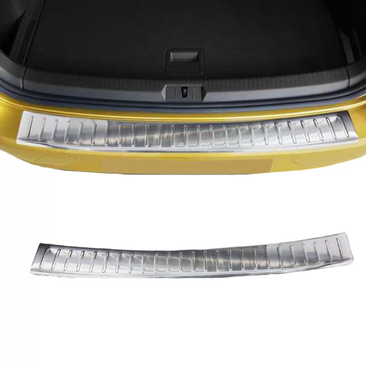 Rear Bumper Protector suitable for VW Golf VII (7) 12-17 17+ Steel