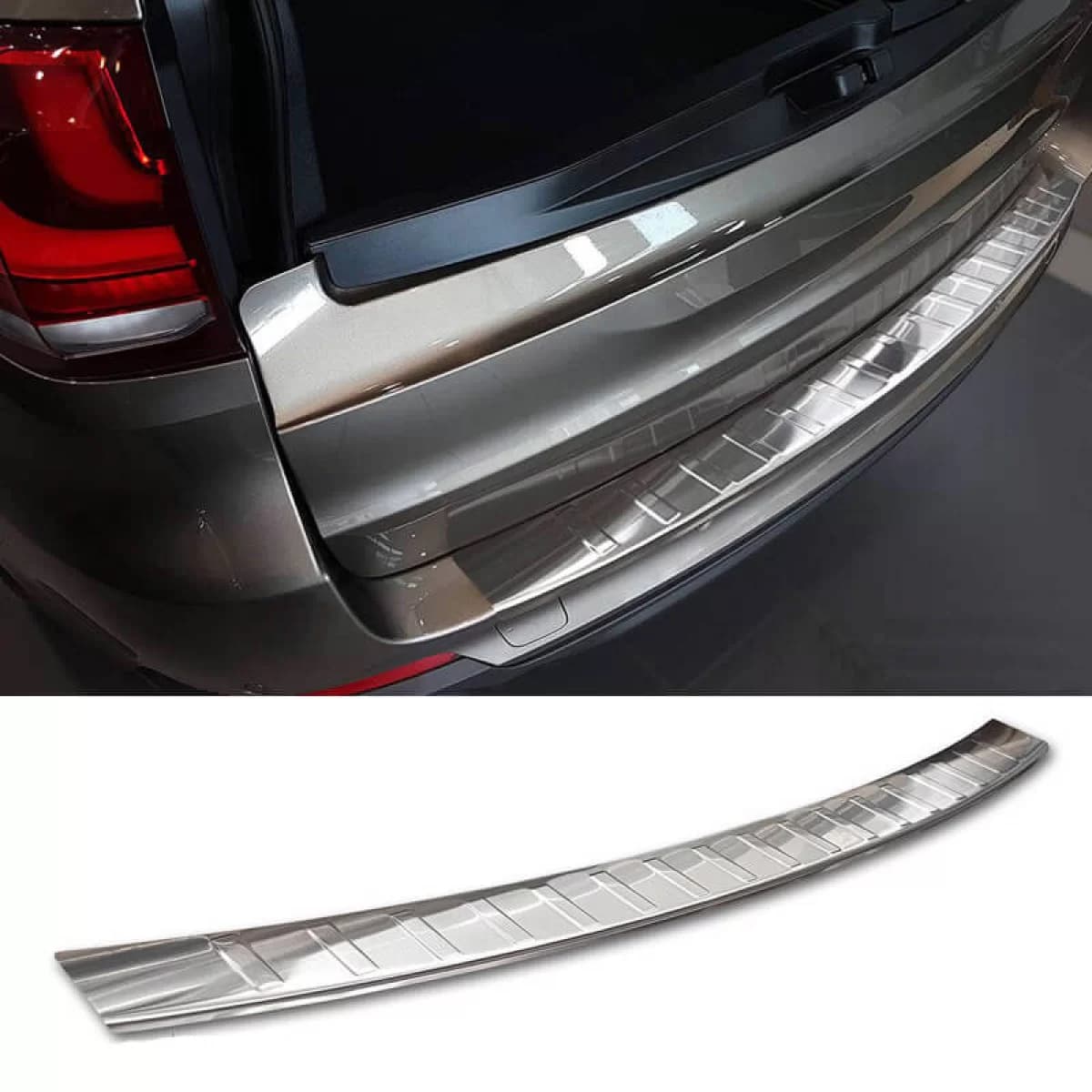 Rear Bumper Protector suitable for BMW X5 F15 13-18 Steel