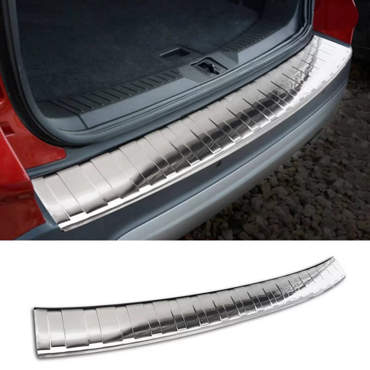 Rear Bumper Protector suitable for Ford Kuga II 13-16 Steel