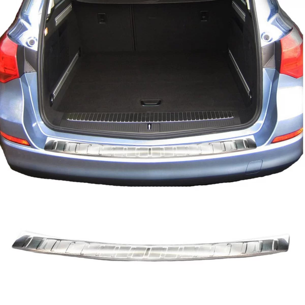 Rear Bumper Protector suitable for Opel Astra IV J 13-15 Steel