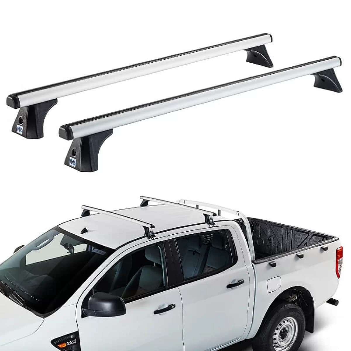 Roof Bars Aluminum CRUZ 924-705 Oplus AT-108cm Silver 2 Pieces