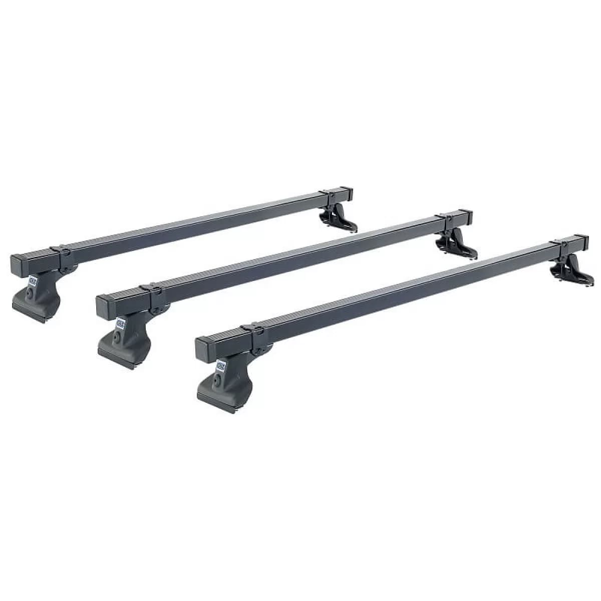 Roof Bars Steel CRUZ Cargo Xpro-140cm 923-210 Set With Fixing Kit Suitable for Ford Transit Custom H2 13+ 3 Pieces With Extra 2 T-Track Mounting Channel