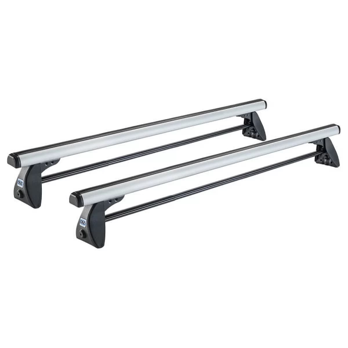 Roof Bars Aluminum CRUZ Alu Cargo 924-506 Set With Fixing Kit Suitable for Ford Ranger 11+ Silver 2 Pieces