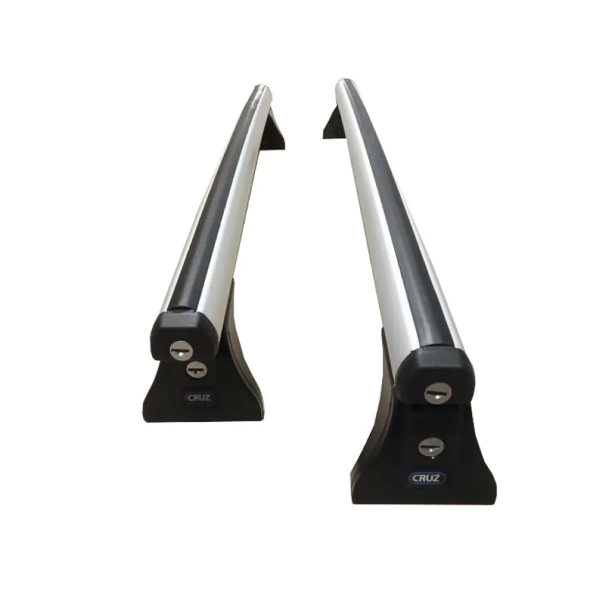 Roof Bars Aluminum CRUZ Aluplus 925-416 Set With Fixing Kit Suitable for Skoda Superb B5 / 3U 02-08 4D Silver 2 Pieces
