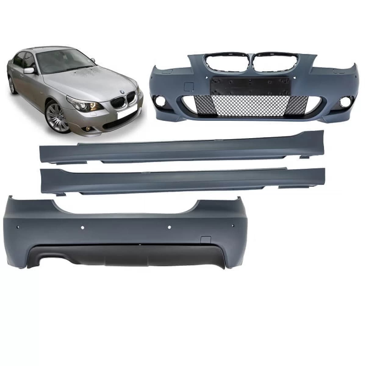 Body Kit suitable for BMW 5 E60 07-10 LCI M-Packet with PDC 18mm
