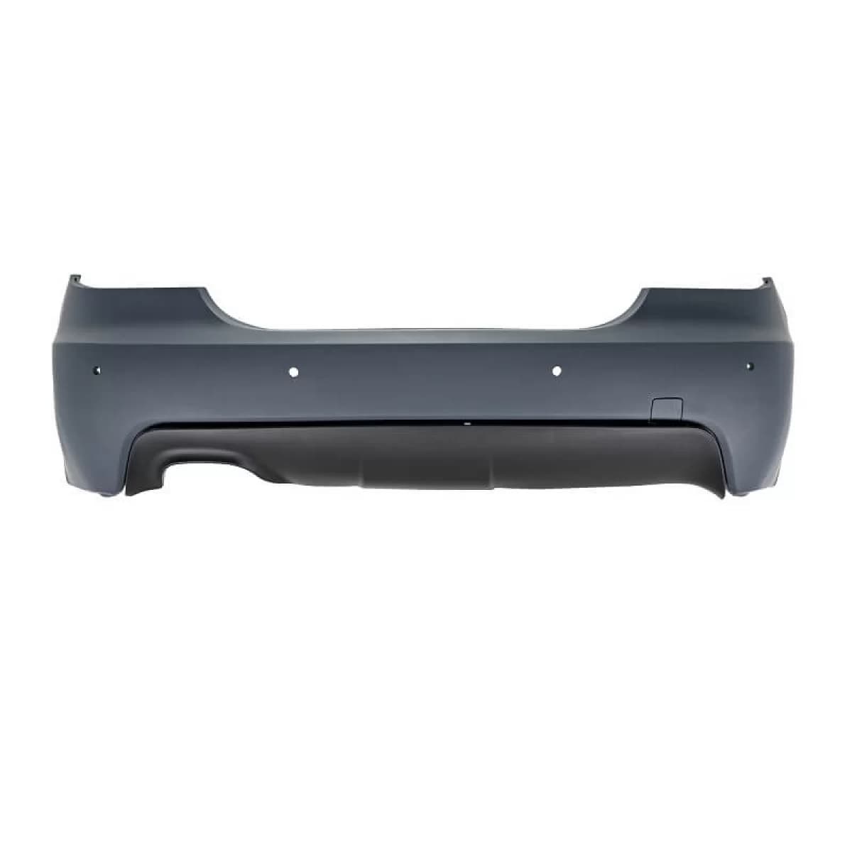 Rear bumper suitable for BMW 5 E60 03-07 M-Tech look with PDC 24mm