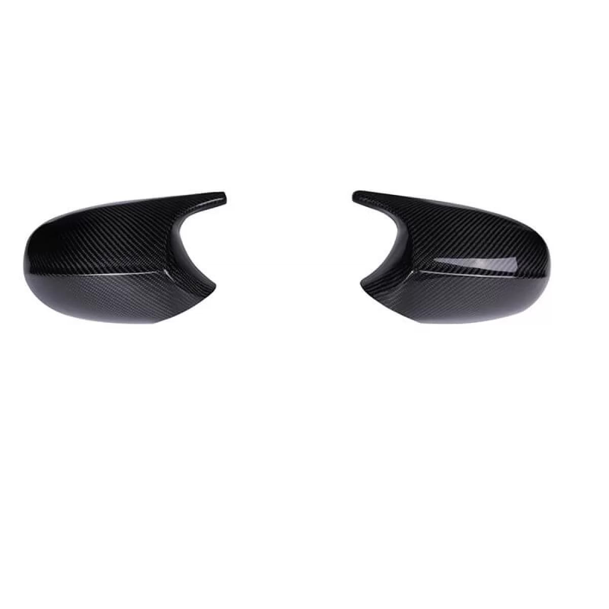 Mirror Covers suitable for BMW 1 E87/E81/E82/E88, 3 E90, E91 05-08 / E92, E93 06-10 M3/M4 Look Carbon Black 2 Pieces
