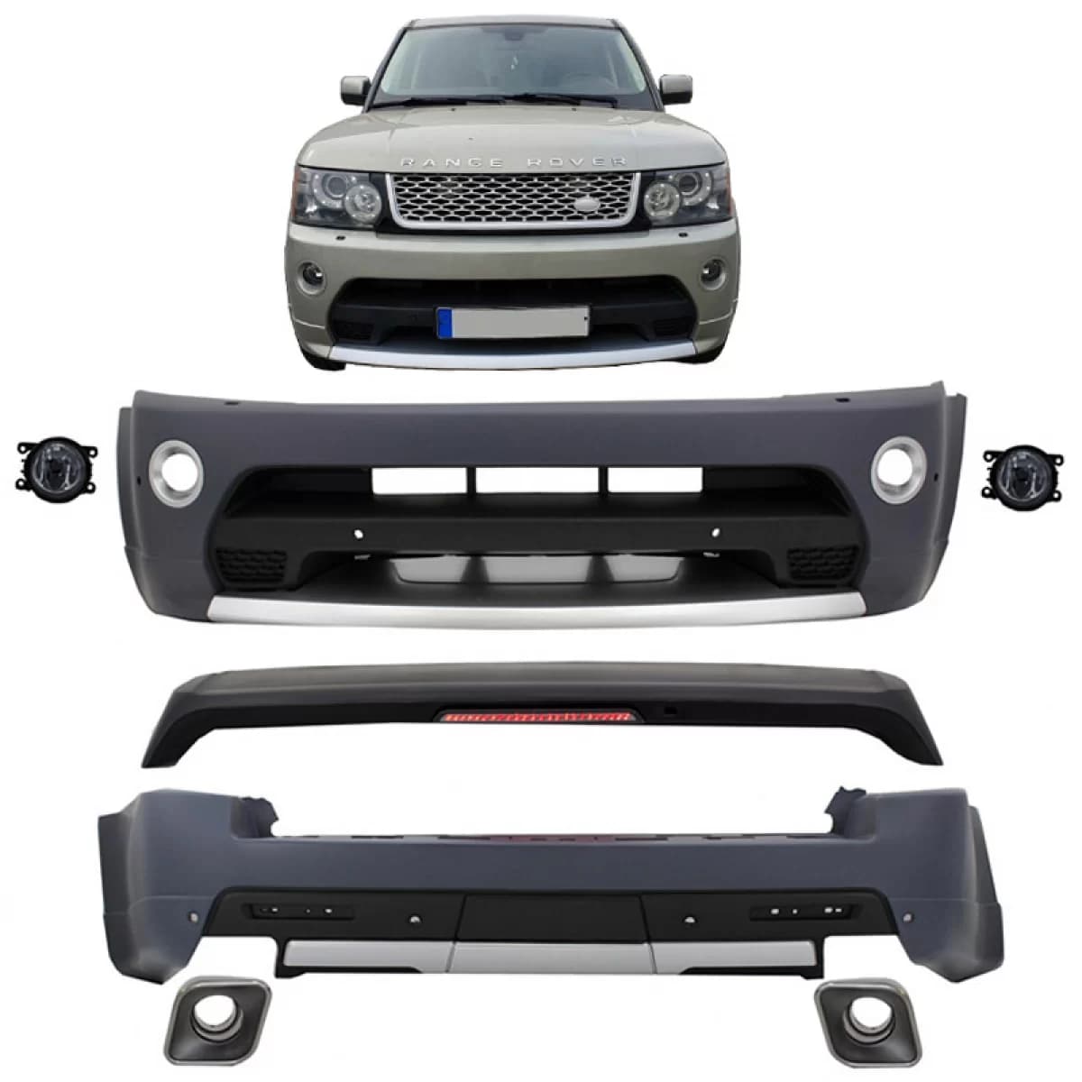 Body Kit suitable for Land Rover Range Rover Sport L320 Facelift 09-13