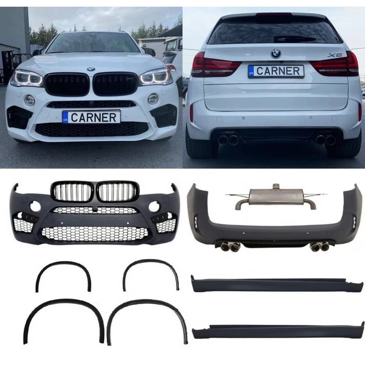 Body Kit suitable for BMW X5 F15 13-18 X5M Look Set 41 Pcs