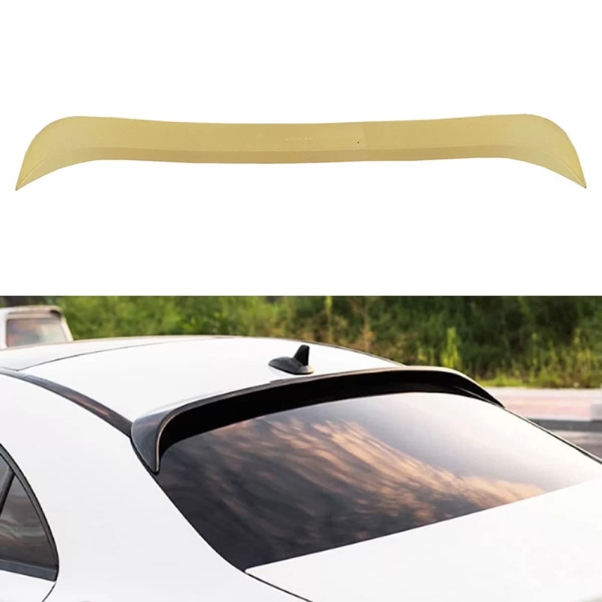 Roof Spoiler suitable for Mercedes-Benz CLA W117 13-19 from ABS plastic