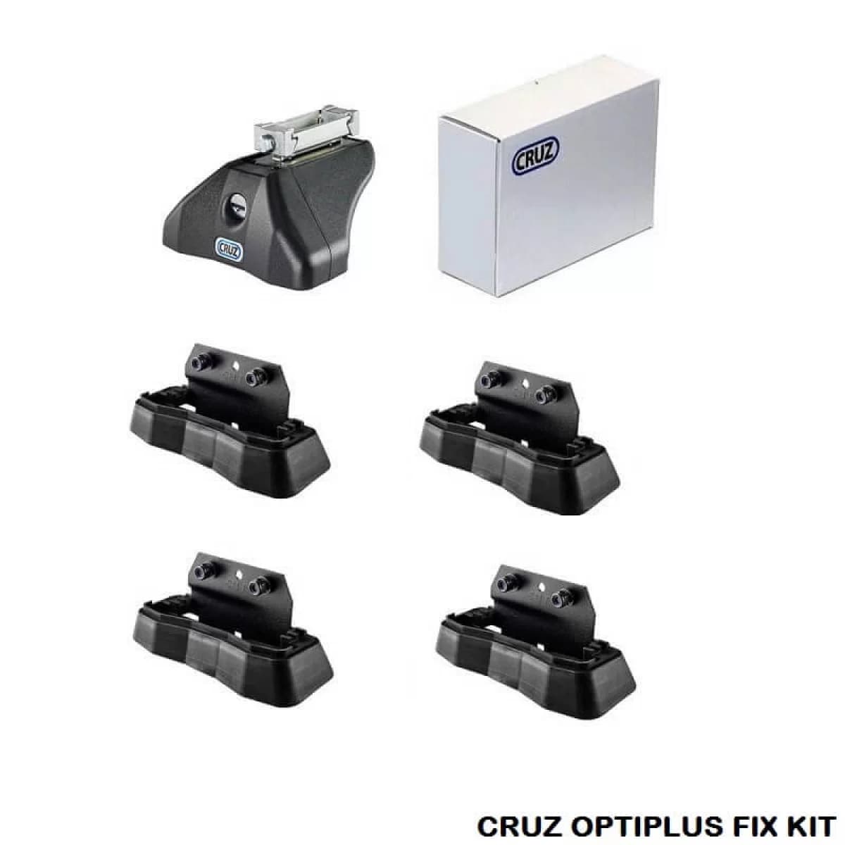 Fixation Kit suitable for Roof Bars CRUZ Optiplus Fix 936-058 suitable for Toyota BZ4X 2023+ / Subaru Solterra 2023+ Set of 4 Pieces