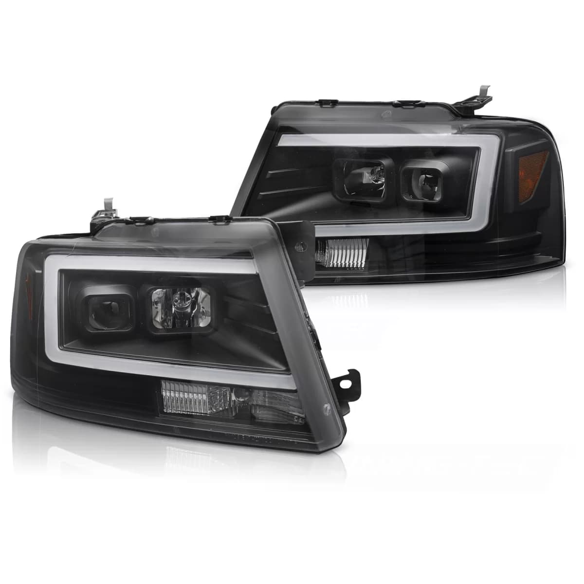 FORD F150 MK 11 04-08 TUBE LED BLACK