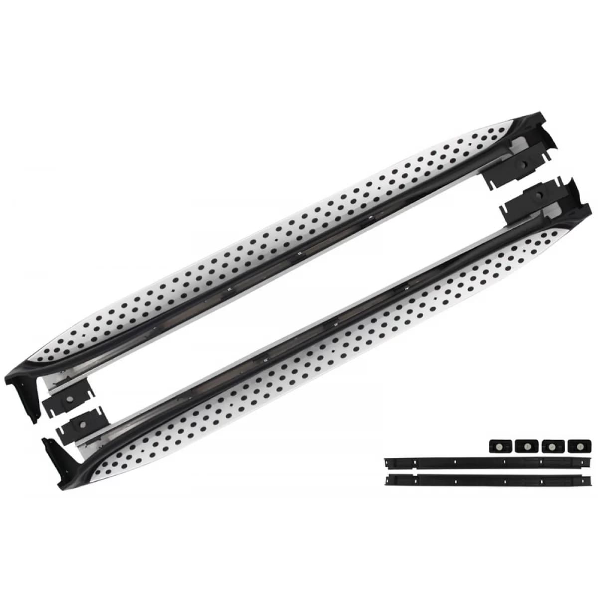 Running Boards Side Steps suitable for Mercedes GL-Class X164 (2006-2013)