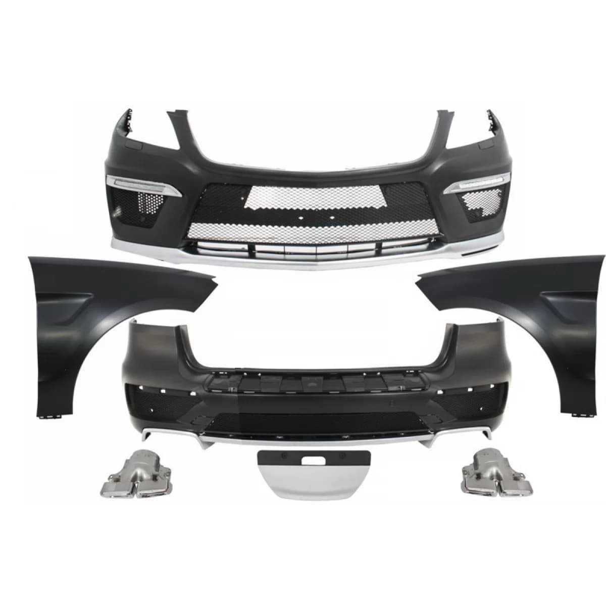 Complete Body Kit suitable for Mercedes ML-Class W166 (2012-up) ML63 Design