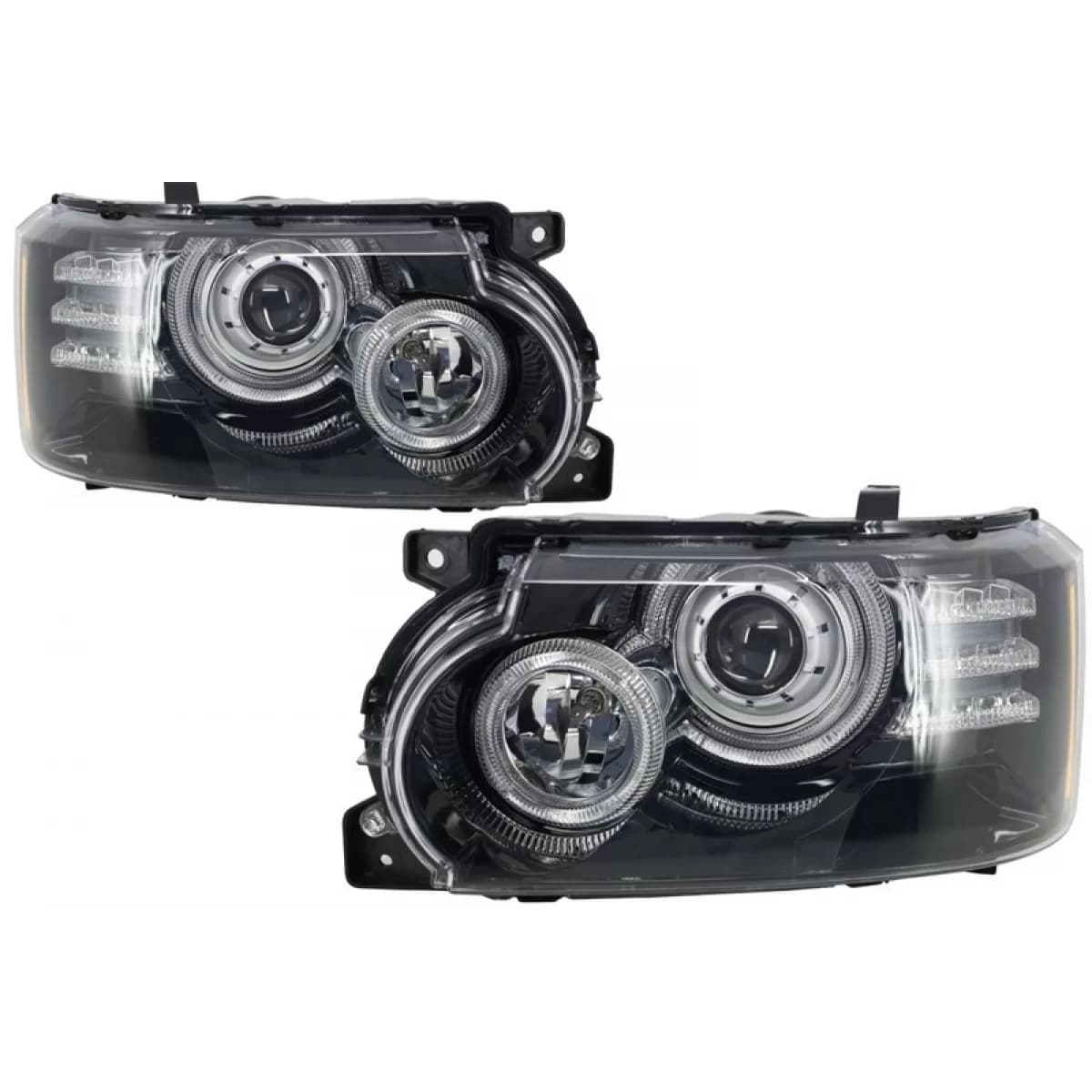 Headlights suitable for Land Range Rover Vogue L322 (2002-2012) Conversion to Facelift 2010