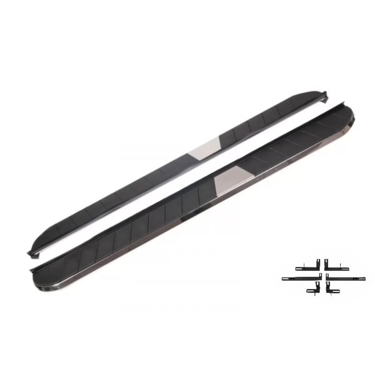 Running Boards Side Steps suitable for Peugeot 4008 (2012-2016) KITT Design