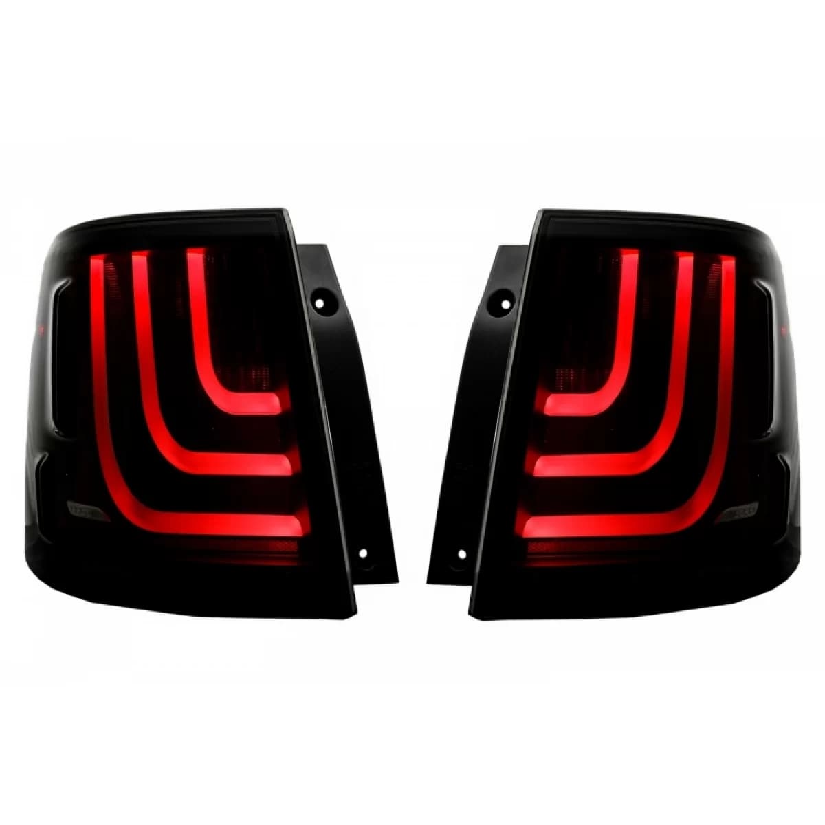 Glohh LED LightBar Taillights suitable for Range Rover Sport L320 (2005-2013) GL-3x Dynamic Smoke