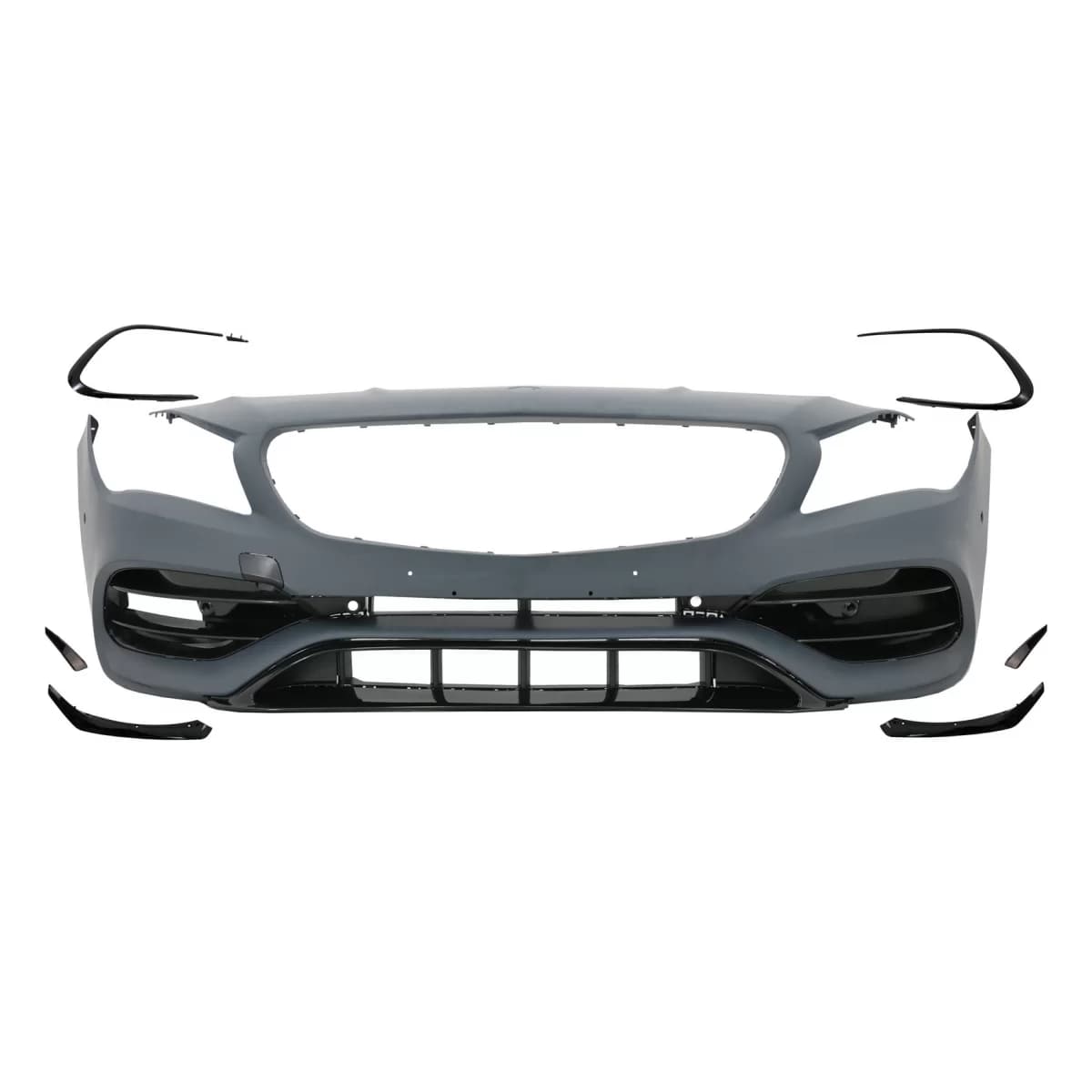 Front Bumper suitable for Mercedes W117 X117 CLA (2013-2018) CLA45 Design