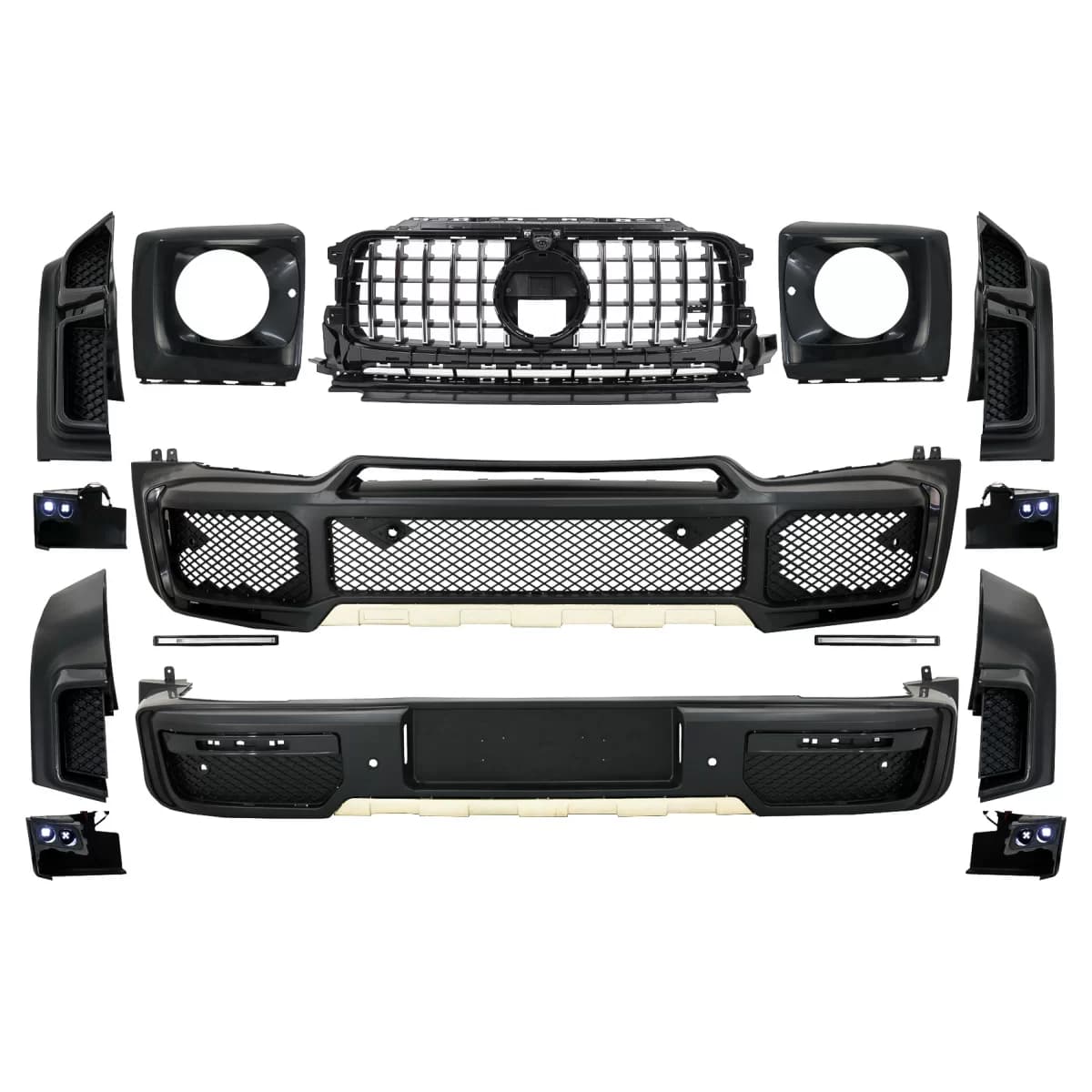 Conversion Body Kit suitable for Mercedes G-Class W463 (2018-Up) G63 B-Look