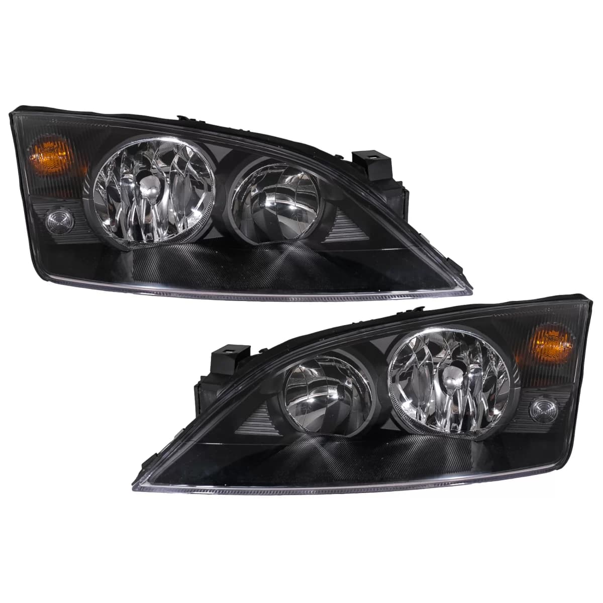 Headlights suitable for Ford Mondeo MK3 Wagon Hatchback Sedan (09.2000-05.2007) Black