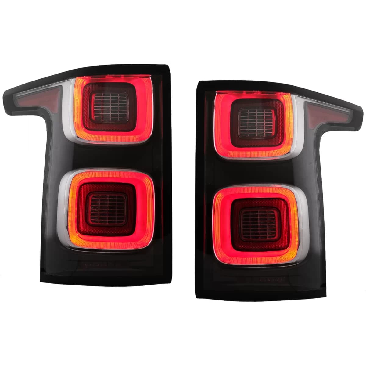 Full LED Taillights suitable for Range Rover Vogue L405 (2013-2017) Facelift Design Red