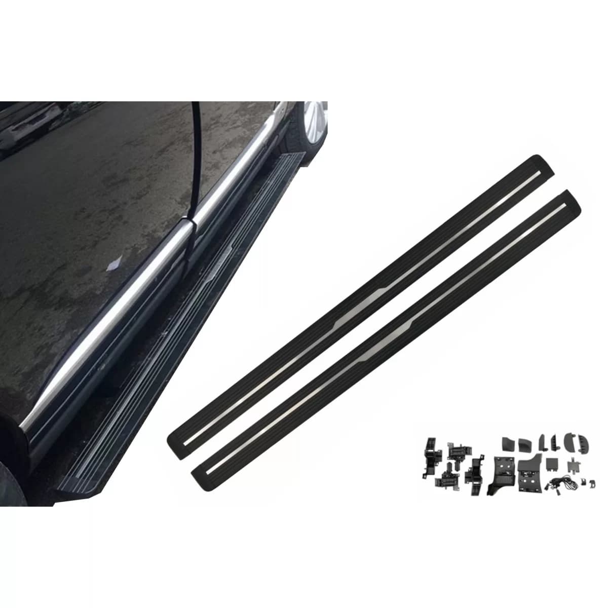 Power Electric Running Boards Side Steps Retractable suitable for Range Rover Vogue L405 (2017-2020) Sport L494 (2017-2020) SWB