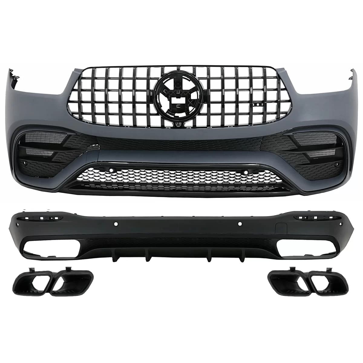Complete Body Kit suitable for Mercedes GLE W167 SUV Sport Line (2019-Up) GLE 63S Design