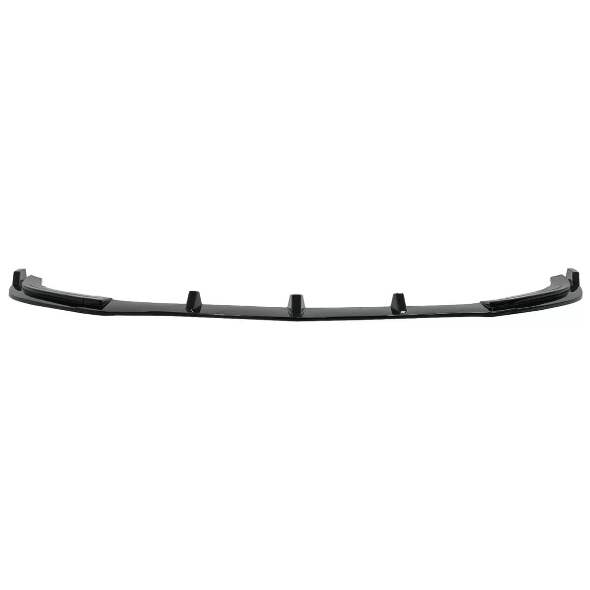 Front Bumper Spoiler Lip Extension suitable for Mercedes E-Class W212 S212 Facelift Sport Line (2013-2016) Piano Black