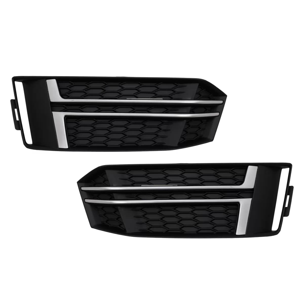 Bumper Lower Grille Covers Side Grilles suitable for Audi A4 B9 Sedan Avant (2016-2018) S-Line