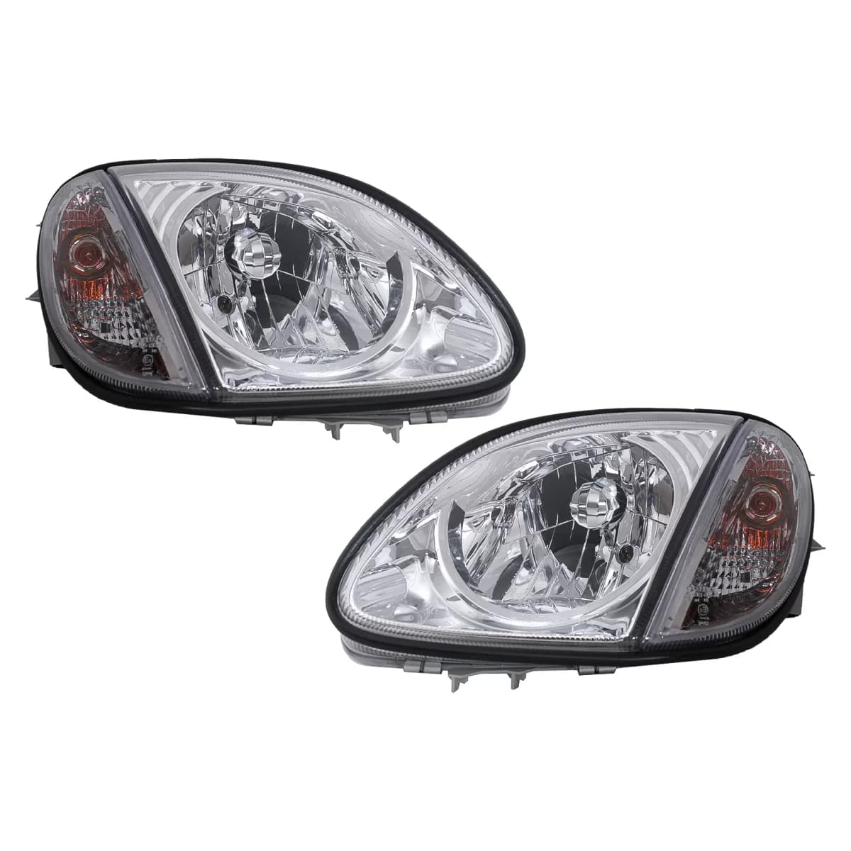 Headlights suitable for Mercedes SLK R170 (04.1996-2004) Chrome