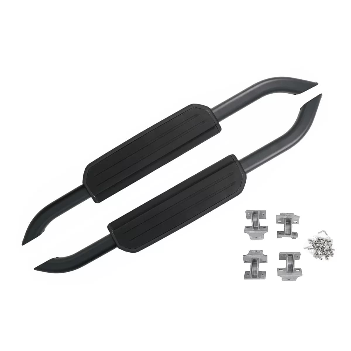 Running Boards Side Steps suitable for Land Rover Defender L663 90 (2020-up) Black Edition