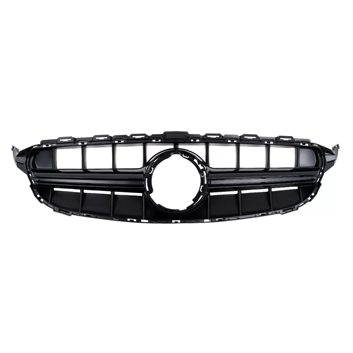 Front Grille suitable for Mercedes W205 Sedan S205 T-Modell A205 Cabriolet C205 Coupe Facelift (03.2018-2020) Black