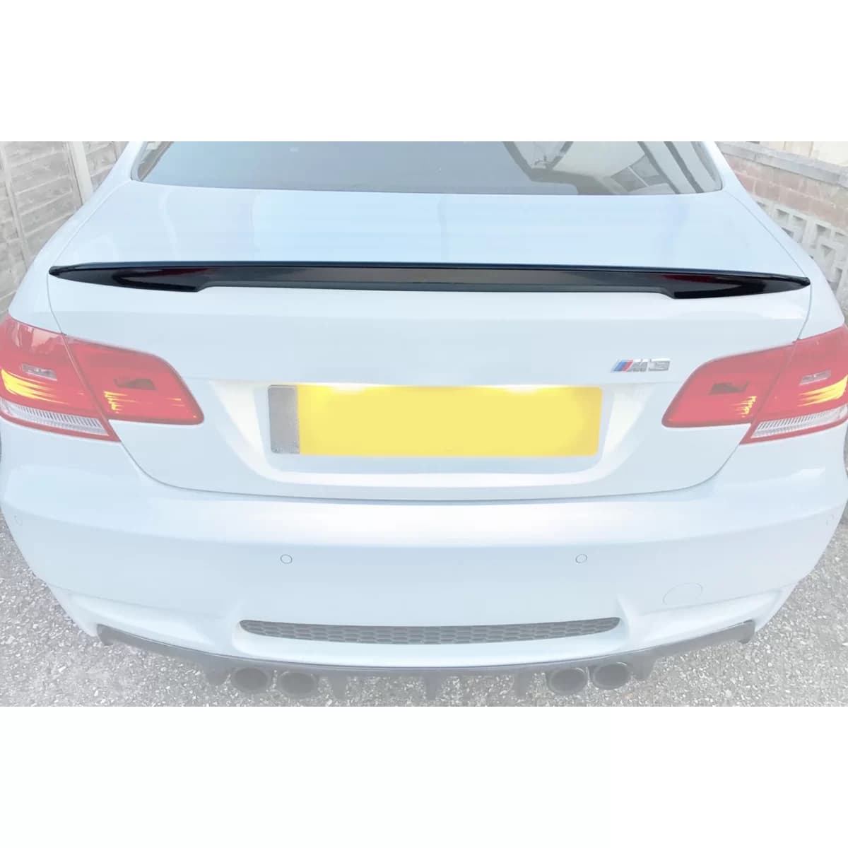 Performance trunk spoiler suitable for BMW 3 Series E92 2007-2013, unpainted