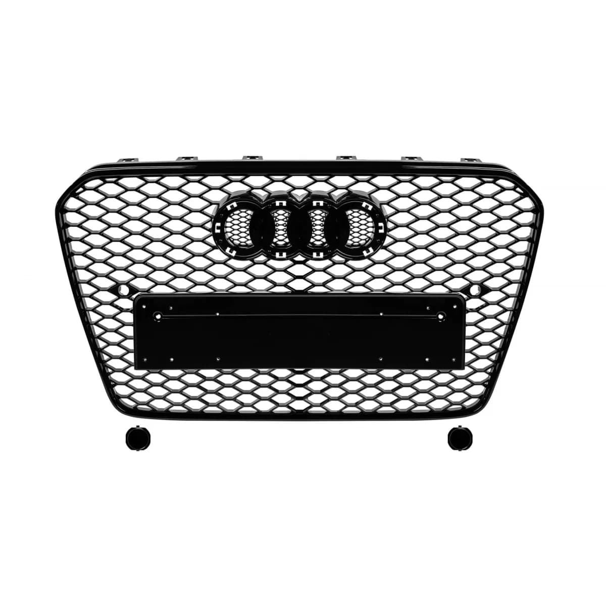 Chrome/black RS5 type grille suitable for Audi A5 Sportback, coupe, cabrio 2012-2016 for models equipped with standard or S-line front bumper