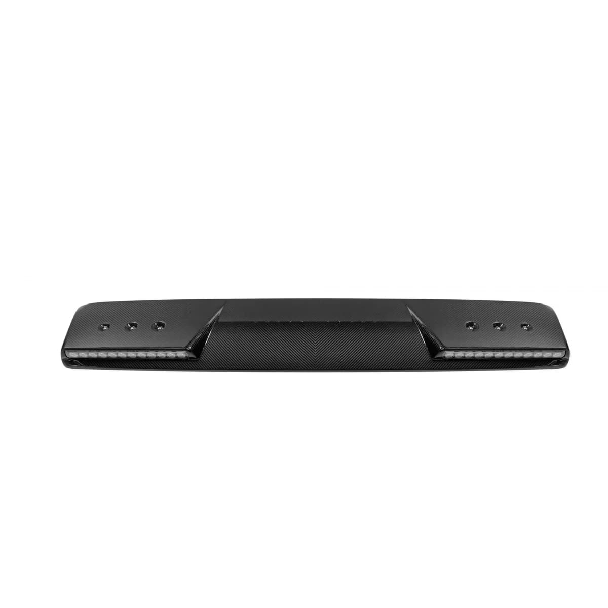 Carbon spoiler type B design 800 for roof with daytime running lights suitable for Mercedes G-Class W464 after 2018