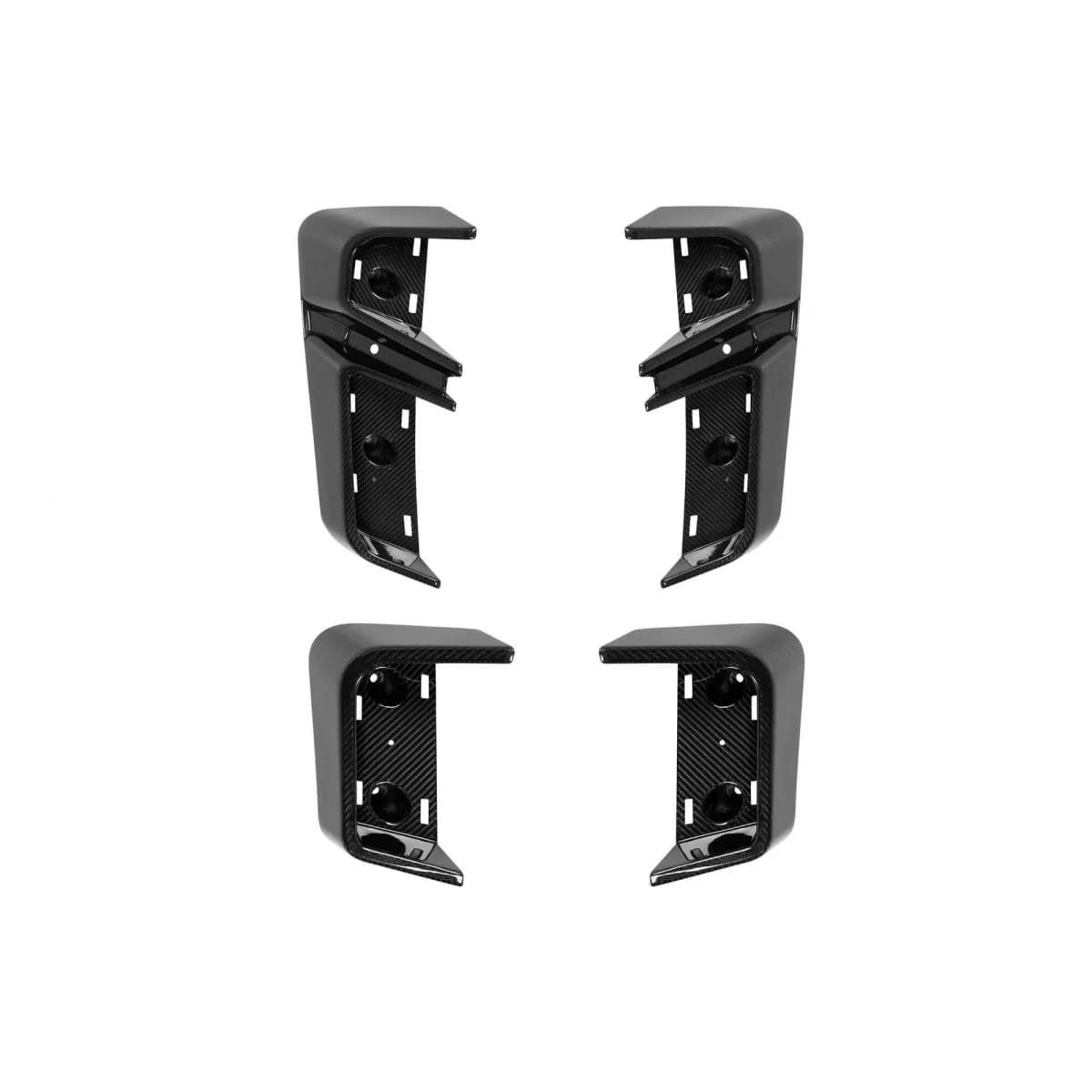 Carbon grilles suitable for B design fender flares for Mercedes G-Class W464 2019-2023