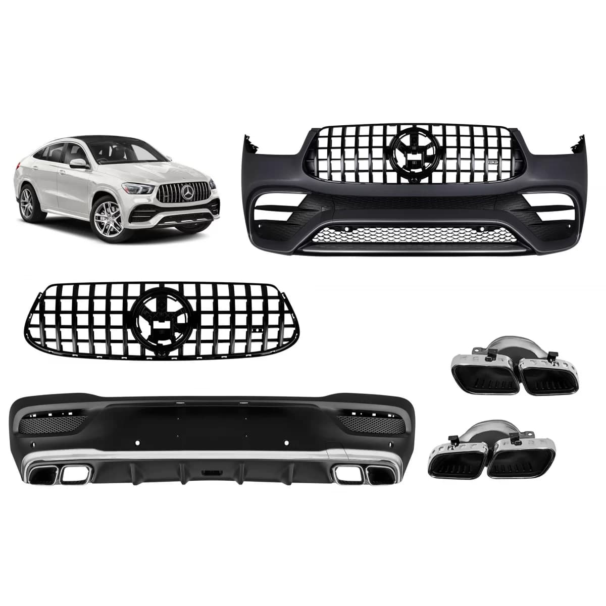 A Design package type 63 suitable for Mercedes GLE Coupe C167 after 2020