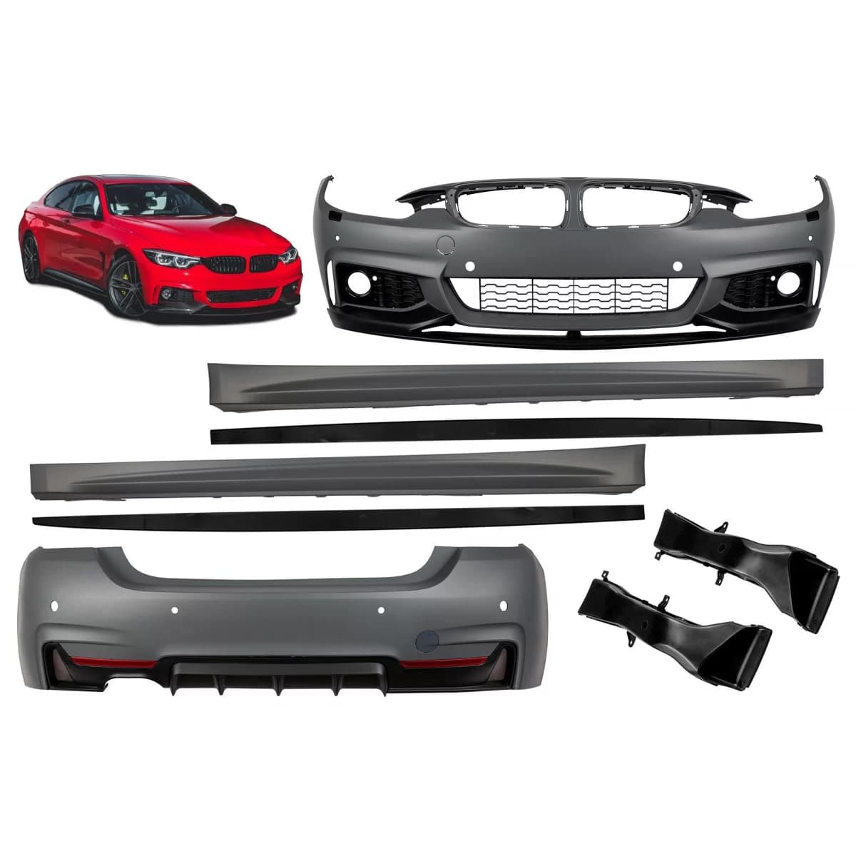M Performance Design Design package suitable for BMW Series 4 F32, F33 after 2013 –oo----